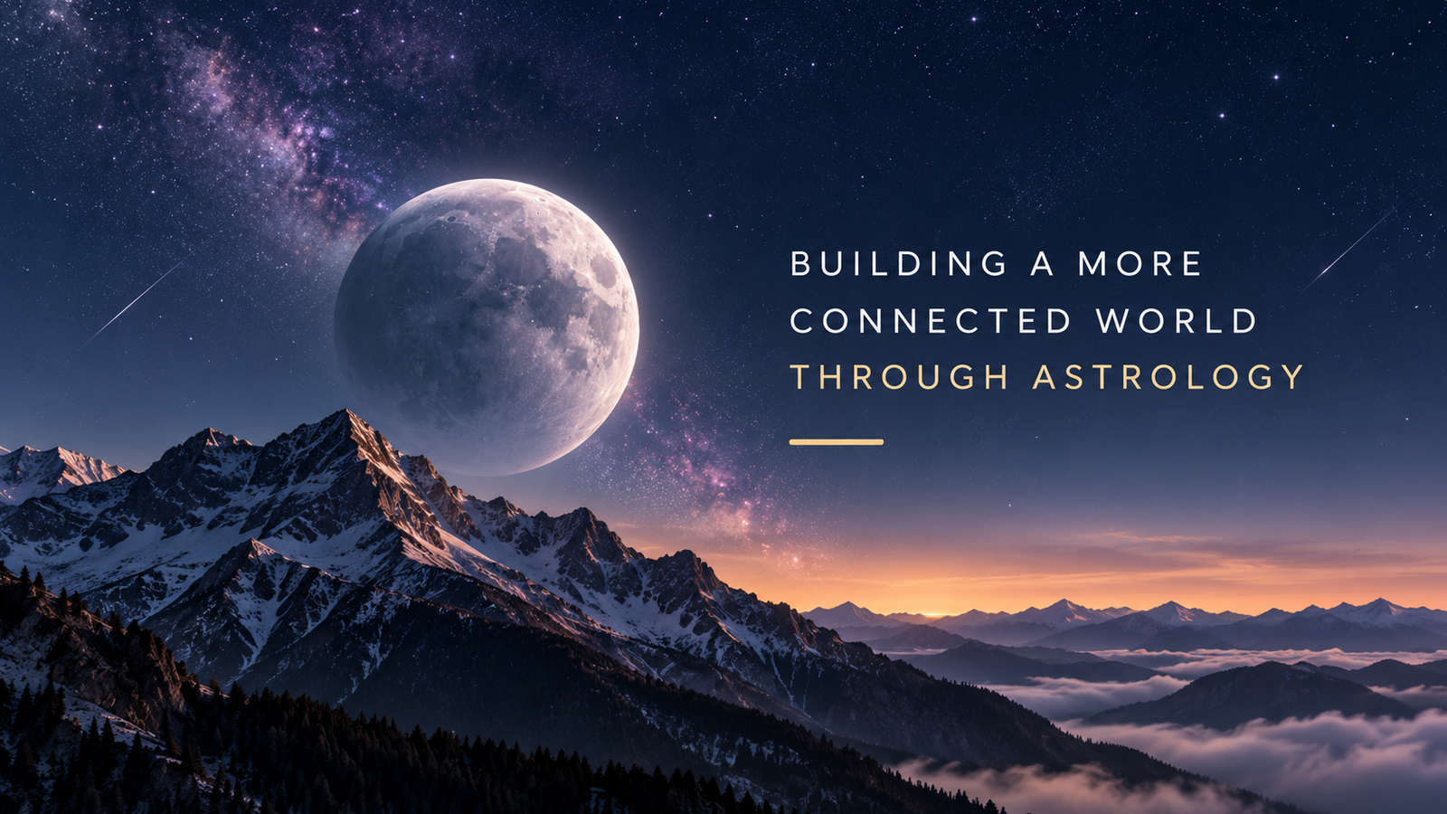 Building a more connected world through astrology - Our Vision